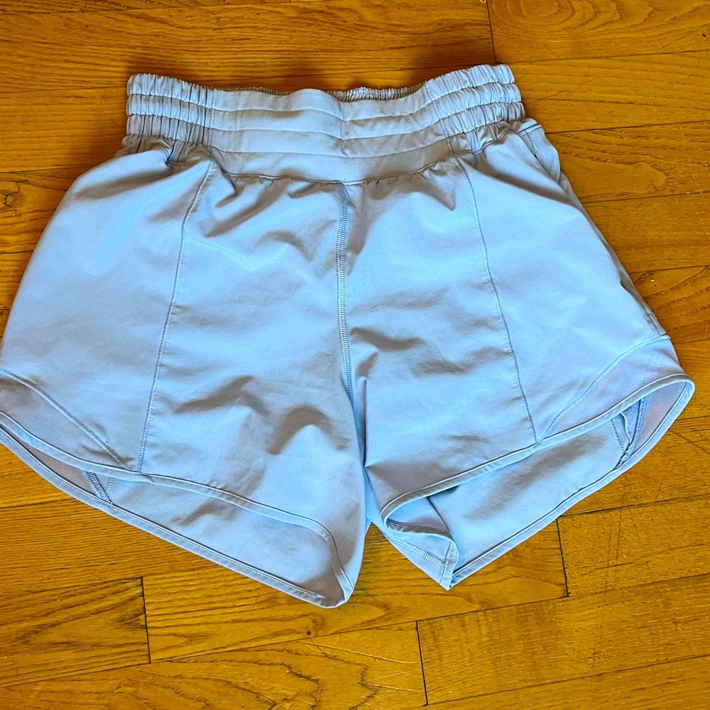 Lululemon Hotty Hot 4” running shorts size 4